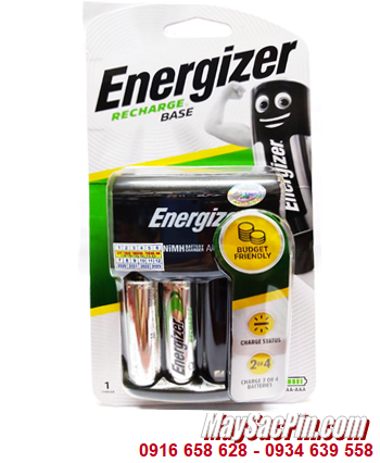 Energizer CHVC4 _Bộ sạc pin AA Energizer CHVC4 kèm sẳn 2 pin sạc Energizer AA2000mAh 1.2v